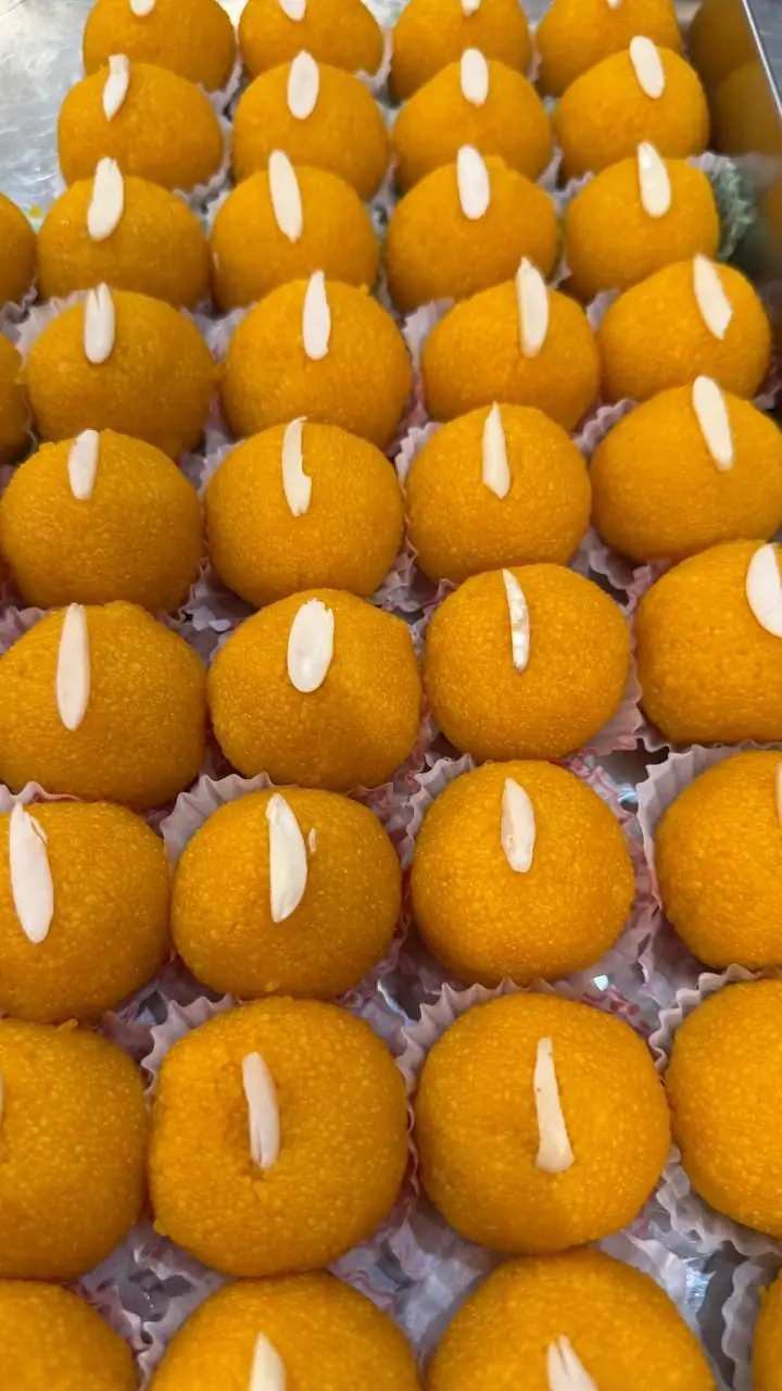 Kesar Motichoor Laddu