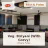 Veg. Biriyani (With Grevy)